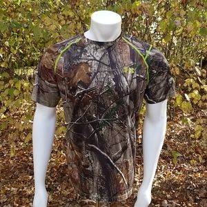 UNDER ARMOUR CAMOUFLAGE HEAT GEAR SHIRT